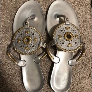 Jack Rogers flip flops